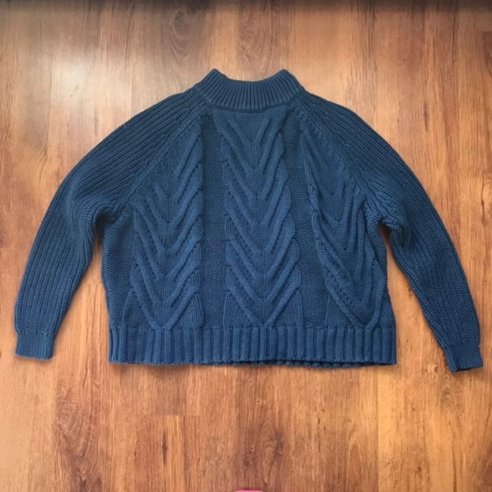 J. Crew Cable-Knit Sweater